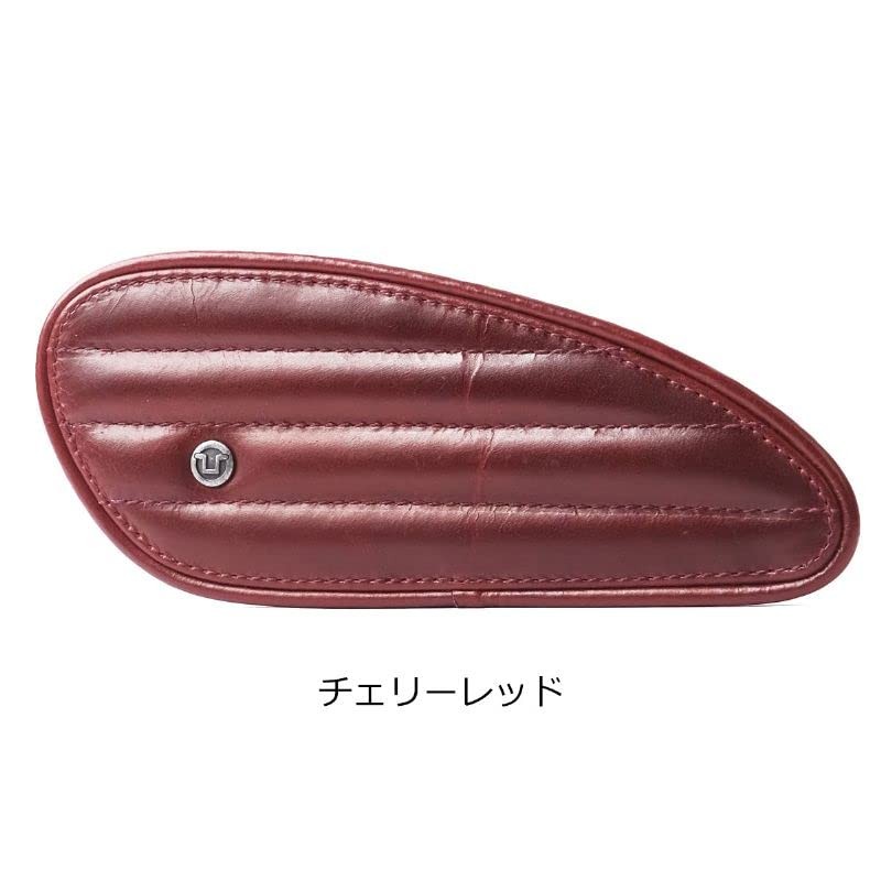 Trip Machines TANK PADS MINI LEATHER CLASSIC STRIPES Motorcycle Tank