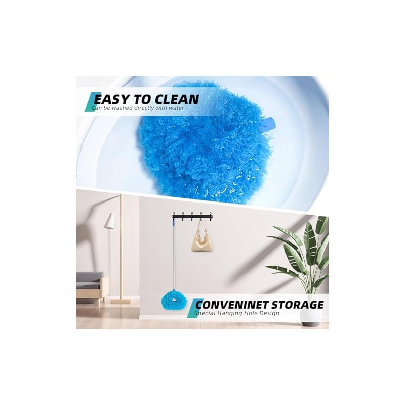 DRQ Ceiling Fan Cleaner Duster with Extension Pole