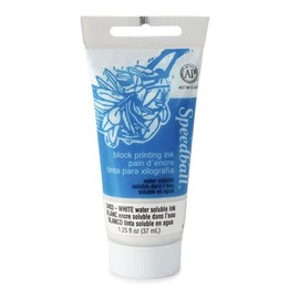 Speedball Art Products, inchiostro solubile in acqua, bianco, 35,4 g