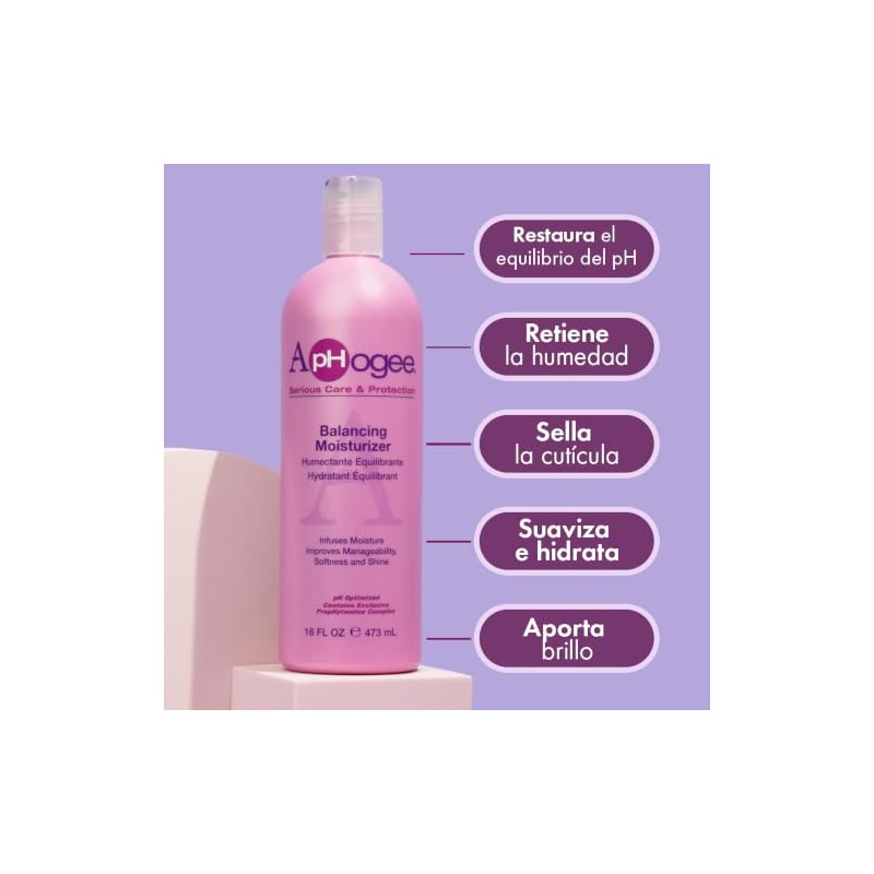 Aphogee Balancing Moisturizer, 8 Ounce