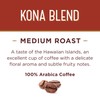 Don Francisco's Kona Blend, Premium 100% Arabica Coffee,, Medium-Roast, Single-Serve