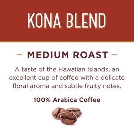 Don Francisco's Kona Blend, Premium 100% Arabica Coffee,, Medium-Roast, Single-Serve Pods for Keurig, 12-Count, Family Reserve
