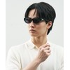 [ゾフ] STUDIO SEVEN （スタジオセブン）オーバル型 サングラス(ブラック・ZN251G09_14E1) | 横長｜カラーレンズ｜紫外線防止 UVカット｜メンズ レディース ユニセックス【【55□17-145】