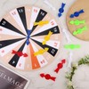 15pcs Arrow Game Spinners, 2.83in 5 Colors V-Shaped Plastic Board