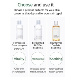 mixsoon No.1 Essence Layering Set (Soondy Centella Asiatica +Galactomyces+Bifida) 3.38fl.oz*3ea 10.14fl.oz