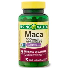 Spring Valley Maca Dietary Supplement - 500 mg - 90 count