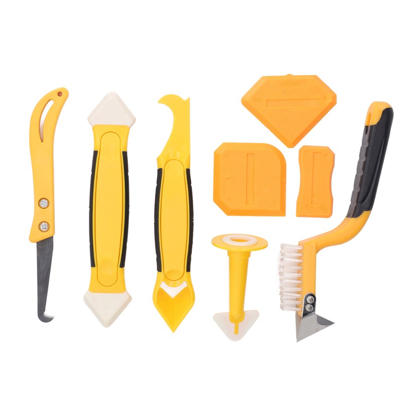 Caulking Tool Kit 8 Piece Silicone Joint Tools Caulk Remover