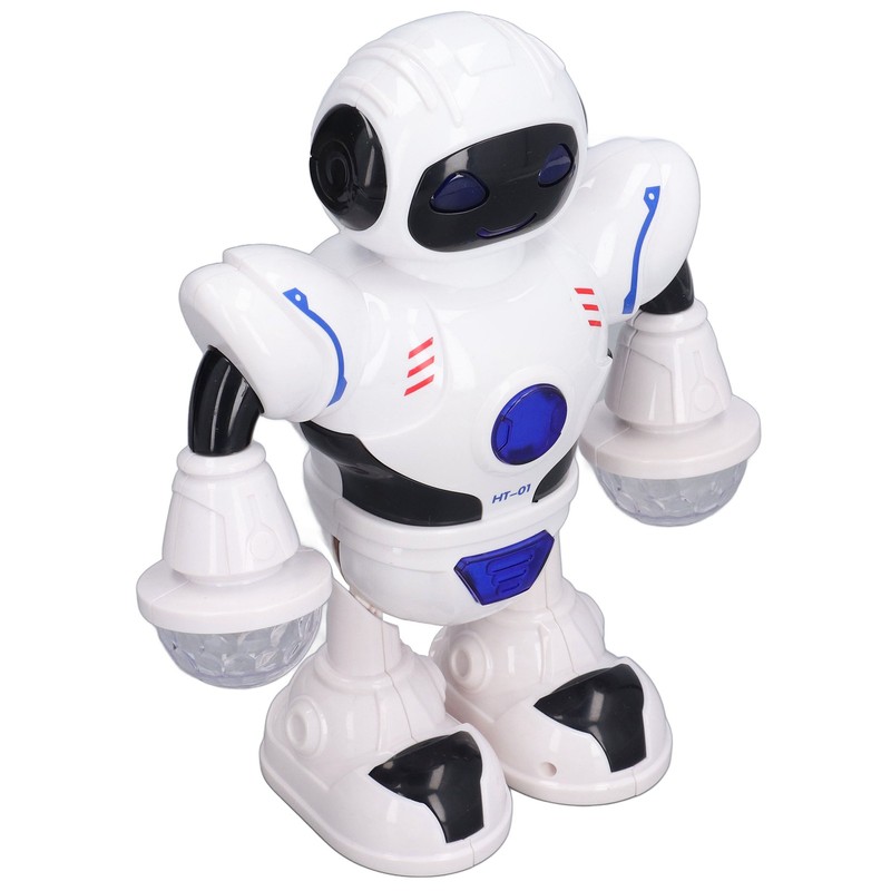 Electric Robot Toys Cooling Light Swing Arms Legs Dancing Robot