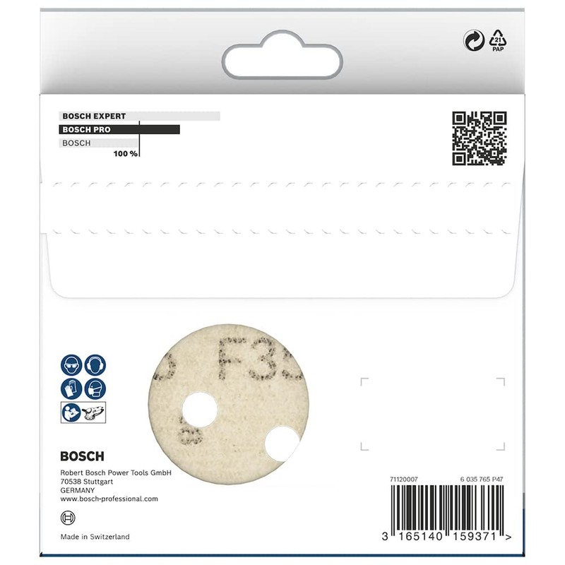 BOSCH (Bosch) sanding paper 125mmƒÓ # 240 (5 pieces) [2,608,605,119]