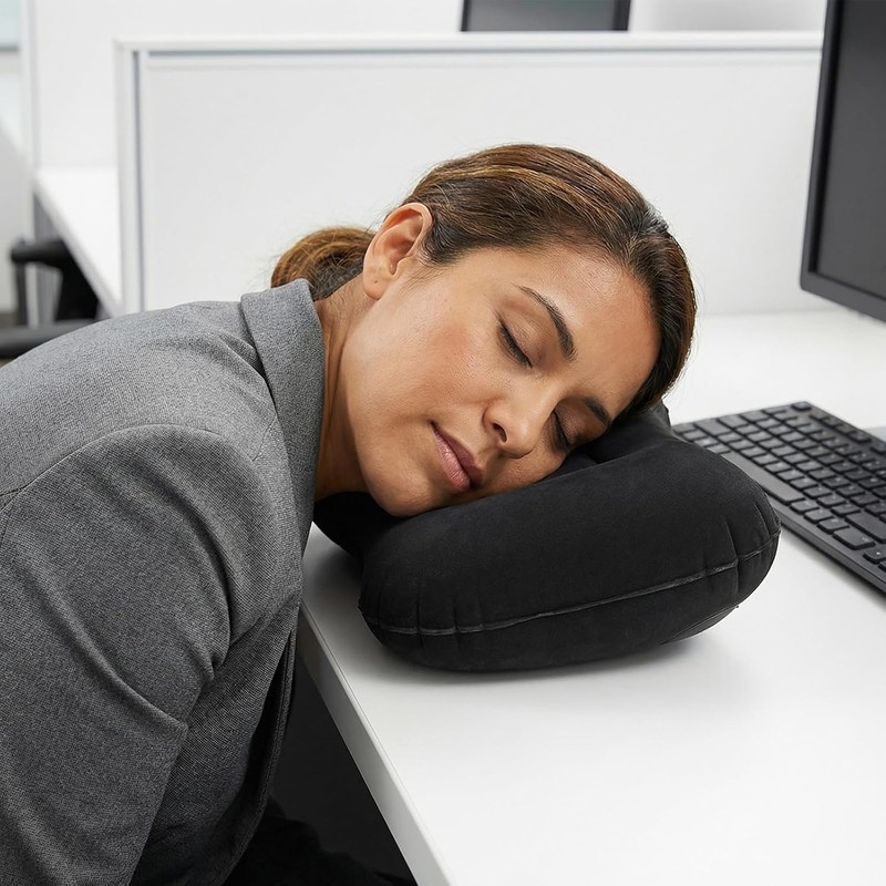 Almohadas de Viaje Inflables, Almohadas Inflables Ultraligeras para Acampar, Almohadas