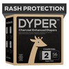 DYPER - Charcoal Enhanced Day & Overnight Disposable Baby Diapers