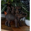 Deco 79 Polystone Elephant Decorative Sculpture Home Decor Statue, Accent