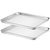 Baking Sheets Set of 2, HKJ Chef Cookie Sheets 2