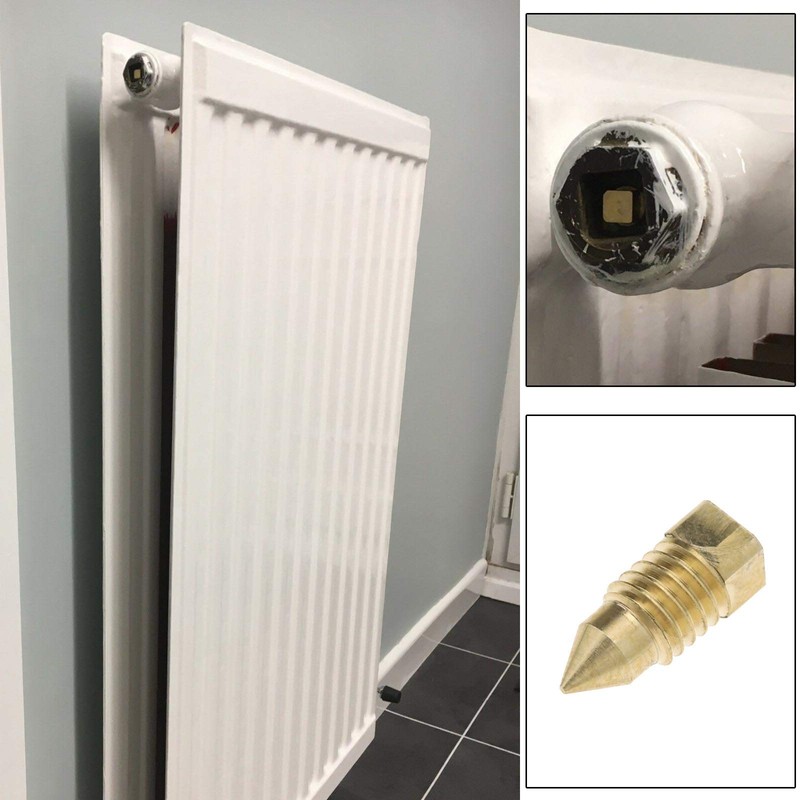 Create idea 10Pcs Heating Radiator Bleed Screw Repair Kit, Rotating