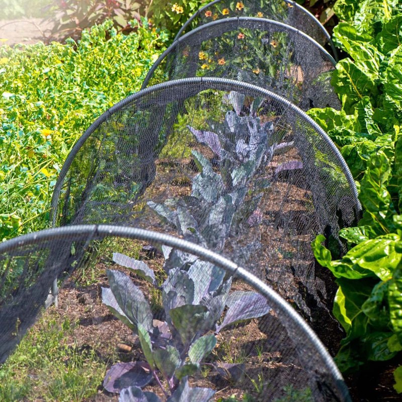 20x10Ft Mosquito Netting Garden Mesh Netting, Fly Bird Net Barrier