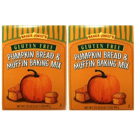 Trader Joe's GLUTEN FREE Pumpkin Bread & Muffin Baking Mix ( 2 PACK)