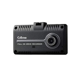 CELLSTAR Dash Camera, 1 Front Camera, CS-31F, Connectable to Rear Camera, 2 Megapixels, FullHD, HDR, STARVIS, 2.4 Inches, MicroSD (16 GB), Parking Monitoring Function, Safe Driving Assistance, GPS