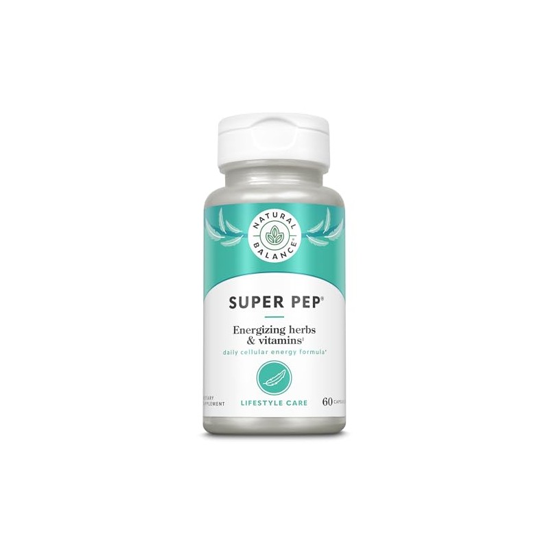 Natural Balance Super Pep | All Day Herbal Energy Supplement