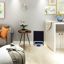 Dust Cover for Sweeping Robot, Made ofOxford Fabric, Waterproof, Weatherproof, Tear-Proof, UV-Proof, Fade-Proof, Suitable for Sweeping Robot ECOVACS DEEBOT T20 (17.6inx11.8inx22.4in)