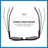 LOVIVY 2 Pack Reader Sunglasses for Men Women Classic Rectangle