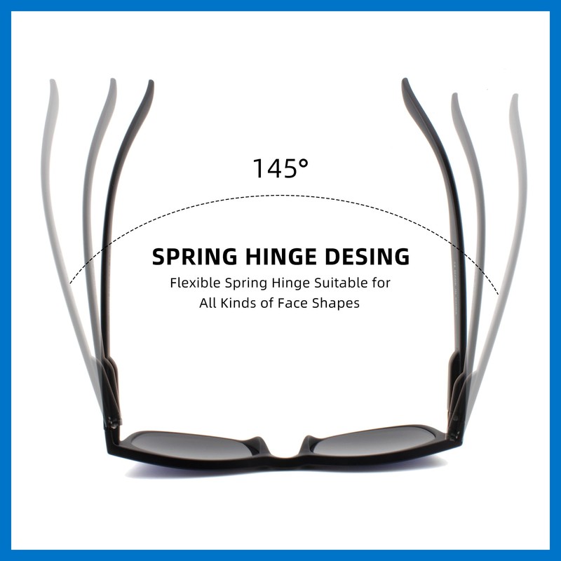 LOVIVY 2 Pack Reader Sunglasses for Men Women Classic Rectangle