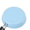 BOENLU 4.72in Mini Frying Pan, Stainless Steel Nonstick Induction Pot