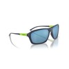 ARNETTE Man Sunglasses Matte Blue Frame, Dark Grey Mirror Water