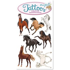 Lutz Mauder 44670 TAPIRELLA HORSES Tattoos Children's Birthday Party Bags