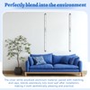 Zonon Adjustable Aluminum Wall Mount Fitness Anchor System 40 Inch