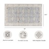 Creative Home Ideas Printed Chenille Area Rugs - for Bedroom,