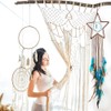 3 Pcs Dream Catcher,Feather Hanging Decoration,Wall-Mounted Charms,Traditional Design Craft,Ornament Wall