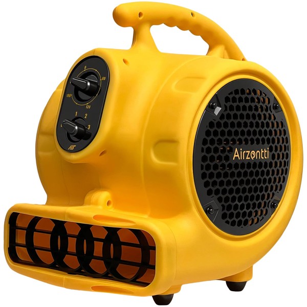 Airzentti Air Mover, 1100 CFM 1/4 HP 200W Blower Fan,