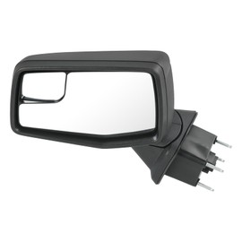 JDMSPEED Left Driver Side Mirror Compatible with 2019-2025 Chevy Silverado 1500 Black Replace #GM1320582(0Pins)