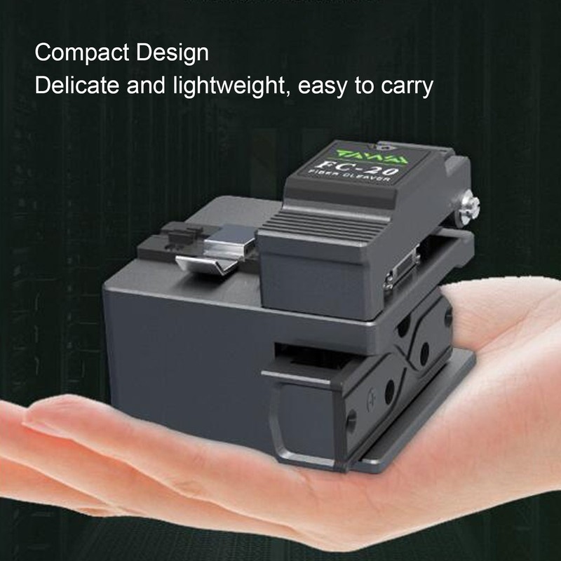 High Accuracy Fiber Cleaver Tungsten Steel Blade Automatic Return Optical