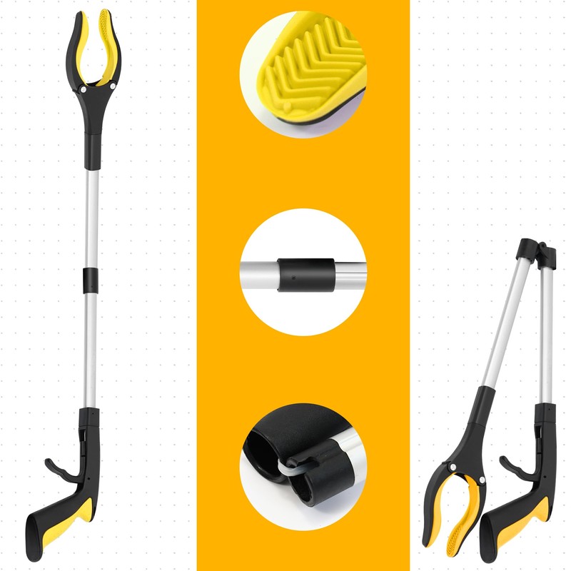 Grabber Reacher Tool -2 Pack 32” Reacher Grabber Tool with