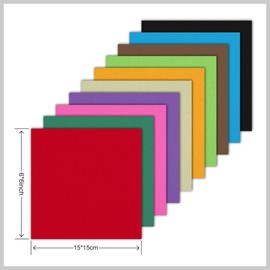 Origami Paper Double Sided Color - 200 Sheets - 20 Colors - 6 Inch Square Easy Fold Paper for Beginner