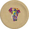 Procos 10067695 90604 Plate, Elephant, 23 cm, Pack of 8,