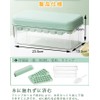 YonTens Ice Tray, Ice Maker Container, One-Touch Ice Maker, Large