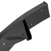 KUAFU Rear Bumper Diffuser Spoiler W/ Led Light Carbon Look
