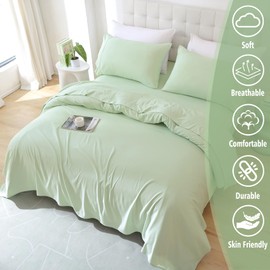 Full Sheet Set - 4 Piece Soft Breathable Bed Sheets for Full Size Bed, Extra Deep Pocket Luxury Brushed Sheets, Cooling Hotel Bedding Sheets and Pillowcases, Wrinkle Free Oeko-Tex Sheets