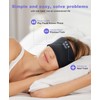 LOVE EYE Bluetooth Sleep Headphones, Sleep Headphones, Headband, Sleep Mask,