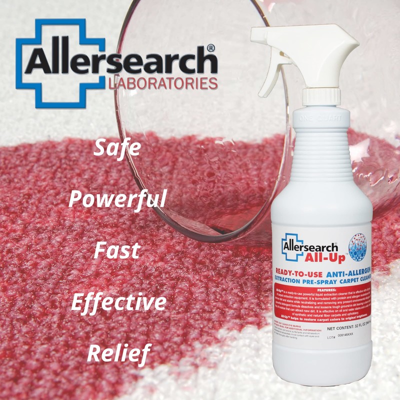 Allersearch All-Up Anti-Allergen Carpet Pre-Spray 32 Oz Ready to Use