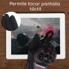 Bluelander Guantes Para Moto O Bicicleta Dedo Completo Negro-rojo