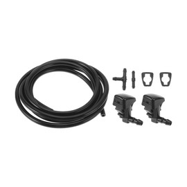 INFINAUTO Windshield Washer Nozzle Kit for Ford Fusion 2008-2012 No.8E5Z17603A with Gaskets,Hose Connector,Fluid Hose