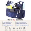 MINTEGRA - Bolso de hombro para mujer, espacioso con múltiples
