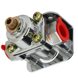 Carburetor Fuel Pressure Regulator Zinc Alloy 12-803 3/8in NPT Port for Holley