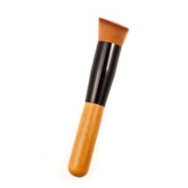 TOVINANNA Bezel Style Angled Makeup Foundation Brush Versatile Face Cosmetic Tool for Blending and Concealing Random Color for Professional Personal Use