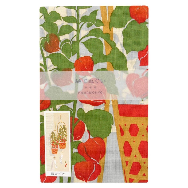 Hamamonyo Picture Tenugui Hozuki Off