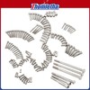 Thomletha 667 Pcs Stainless Steel Bolt Screw Kit Replacement for