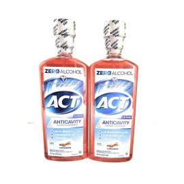 ACT Alcohol Free Anticavity Fluoride Rinse-Cinnamon